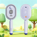 Electric Spray Air Massage Comb Essential Oil Hair Brush Anti-static Care - None