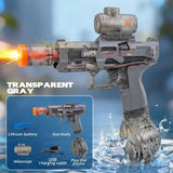 Electric Water Blaster Large Capacity – Powerful Automatic Outdoor Toy - Light Grey