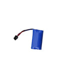 Blue lithium battery pack with wires for electric water gun high-pressure fun
