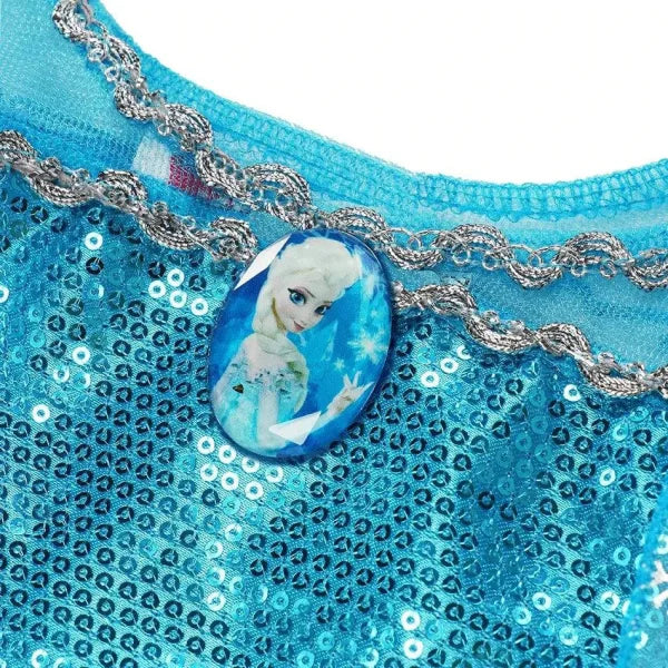 Enchanting Snow Queen Elsa Kids Costume for Magical Adventures - Himpall