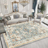 Ethnic Style Carpet for Living Room Home Decoration Bedroom Carpets Large Area Luxury Rug American Hairless Coffee