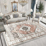 Ethnic Style Carpet for Living Room Home Decoration Bedroom Carpets Large Area Luxury Rug American Hairless Coffee