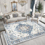 Ethnic Style Carpet for Living Room Home Decoration Bedroom Carpets Large Area Luxury Rug American Hairless Coffee