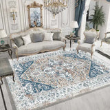 Ethnic Style Carpet for Living Room Home Decoration Bedroom Carpets Large Area Luxury Rug American Hairless Coffee