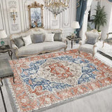 Ethnic Style Carpet for Living Room Home Decoration Bedroom Carpets Large Area Luxury Rug American Hairless Coffee