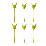 Flower Napkin Storage Rack and Hair Remover Tool - 6 Opp Packages Without Tissue