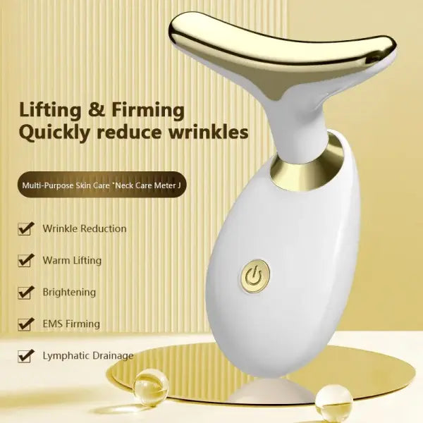 Face Neck Massager with CE Commodity Quality Certification - black