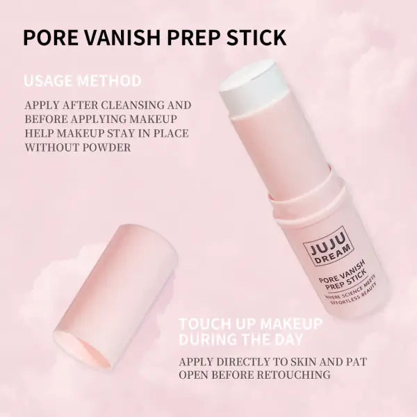 Face Primer Stick,Invisible Pore Base Stick Makeup Concealer Isolation Makeup Front Pore Base Modifying Skin Color