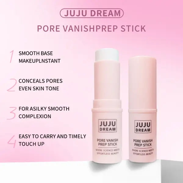 Face Primer Stick,Invisible Pore Base Stick Makeup Concealer Isolation Makeup Front Pore Base Modifying Skin Color