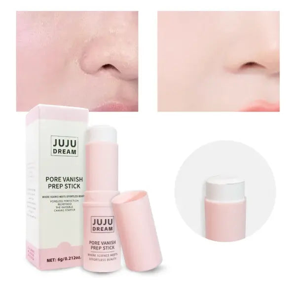 Face Primer Stick,Invisible Pore Base Stick Makeup Concealer Isolation Makeup Front Pore Base Modifying Skin Color