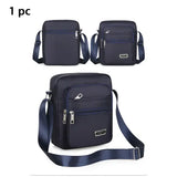 Men’s Casual Crossbody Shoulder Bag and Chest Pack - blue B