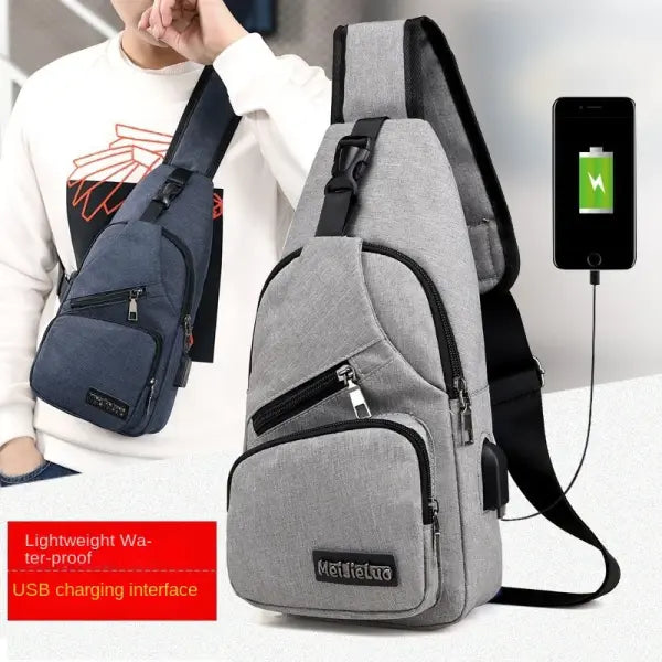 Men’s Casual Crossbody Shoulder Bag and Chest Pack