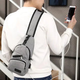 Men’s Casual Crossbody Shoulder Bag and Chest Pack