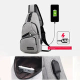 Men’s Casual Crossbody Shoulder Bag and Chest Pack