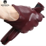 Fashion color Apparel Accessories women’s leather gloves,comfortable short Women mitten,warm winter gloves women-2001