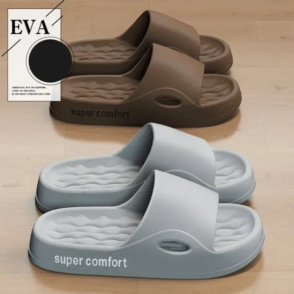 Fashion Men’s Summer Lightweight EVA Indoor Home Sandals