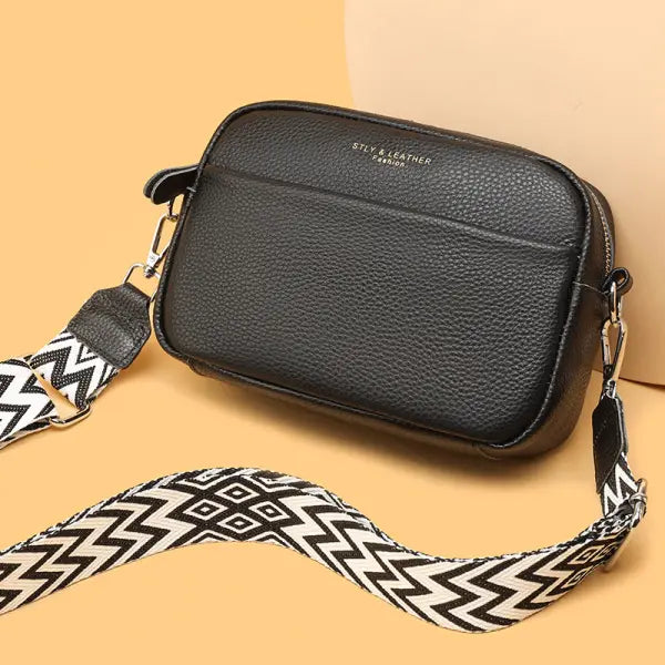 Fashion Shoulder Crossbody Small Square Bag Rhombus Embroidered Style - None