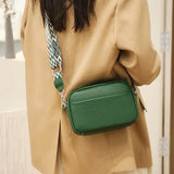 Fashion Shoulder Crossbody Small Square Bag Rhombus Embroidered Style - None