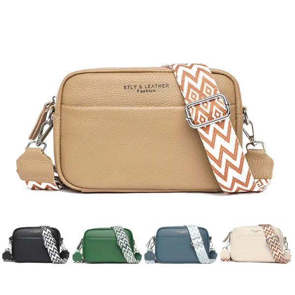 Fashion Shoulder Crossbody Small Square Bag Rhombus Embroidered Style - None