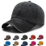Unisex Solid Baseball Caps for Sun Protection and Streetwear Style