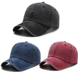 Unisex Solid Baseball Caps for Sun Protection and Streetwear Style