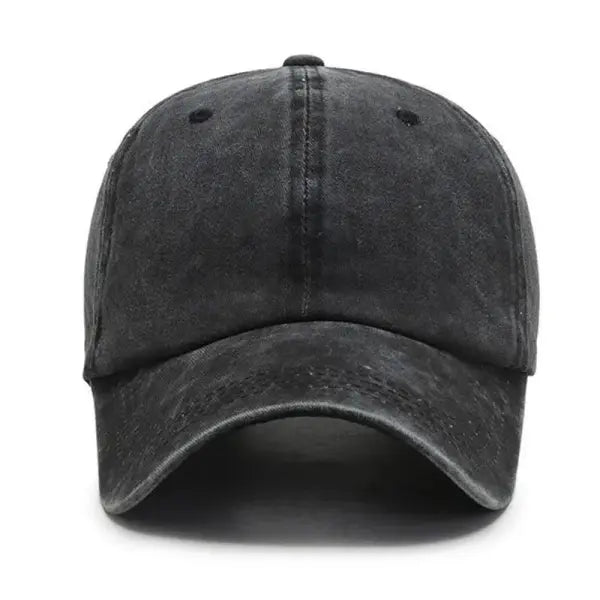 Unisex Solid Baseball Caps for Sun Protection and Streetwear Style