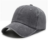 Unisex Solid Baseball Caps for Sun Protection and Streetwear Style