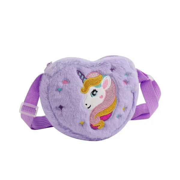 Fashion Sweet Unicorn Handbags for Cute Kid Birthday Gifts - zi