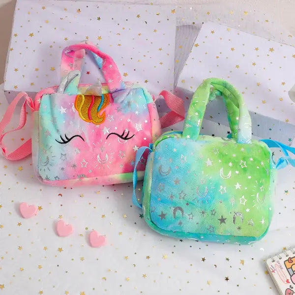 Fashion Sweet Unicorn Handbags for Cute Kid Birthday Gifts