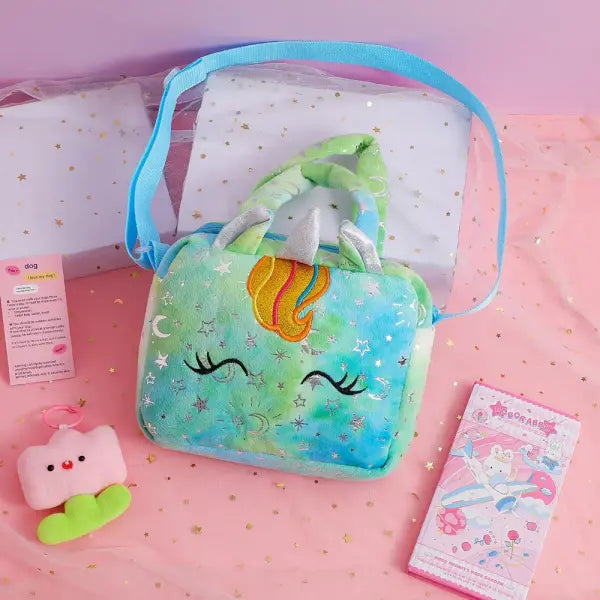 Fashion Sweet Unicorn Handbags for Cute Kid Birthday Gifts