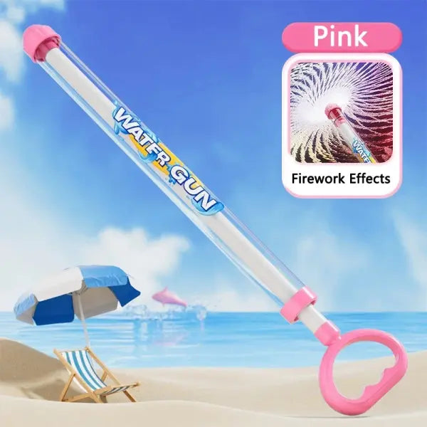 Firework Water Gun Water Blaster Large Summer Party Favors - Pink 1PC