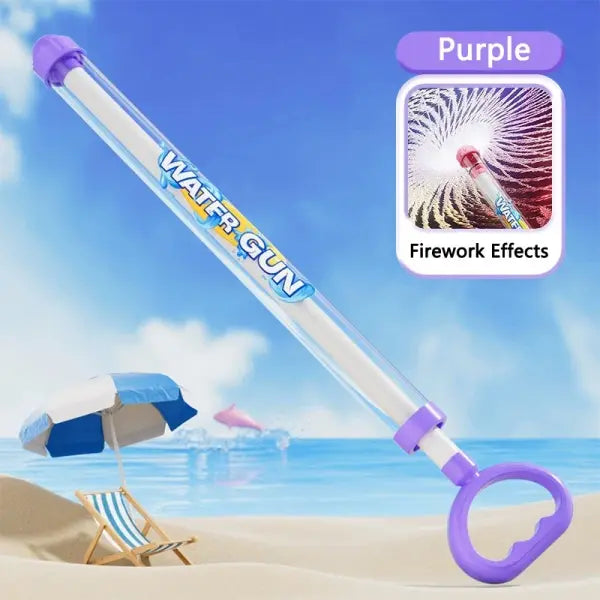 Firework Water Gun Water Blaster Large Summer Party Favors - Purple 1PC