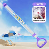 Firework Water Gun Water Blaster Large Summer Party Favors - Purple 1PC
