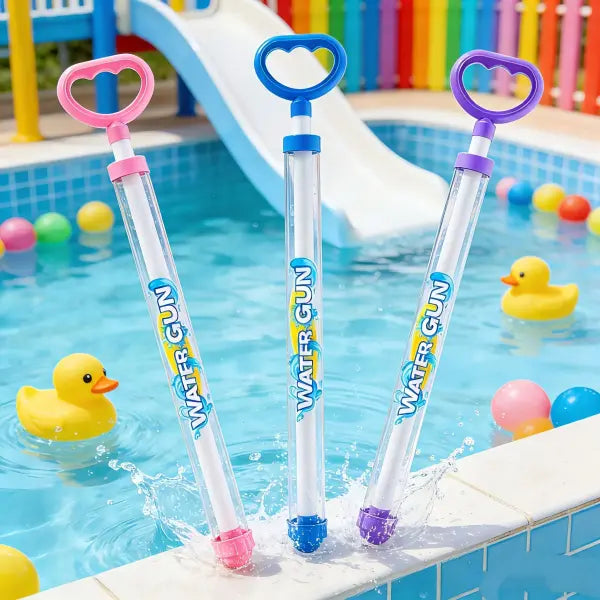 Fireworks Spray Water Pull-Back Toy Gun Summer Outdoor Splash Games