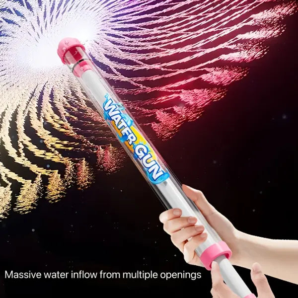 Fireworks Spray Water Pull-Back Toy Gun Summer Outdoor Splash Games