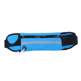 Fitness Waist Bag for Active Lifestyles and Secure Running - Blue - Jogging Belt