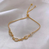 Floral Bracelet with Shiny Rhinestone Elegance for Timeless Style - Himpall