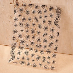Floral Self-Adhesive Sticker for Women's Fashion and Artificial Nails - Himpall