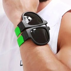 Foldable and Stylish Adventure Polarized Sunglasses for Outdoor Enthusiasts - Himpall