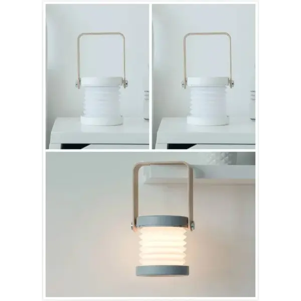 Foldable Night Light with Adjustable LED Touch Control for Any Space - 2white 1grey / 0.5 watts - LED light