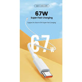Xiaomi 67W Charger Power Adapter TPE Durable Mi and POCO Charging