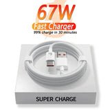 Xiaomi 67W Charger Power Adapter TPE Durable Mi and POCO Charging