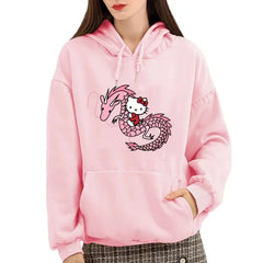 Funny Melanie Martinez Cartoon Cat Hoodie for Women and Men - Himpall