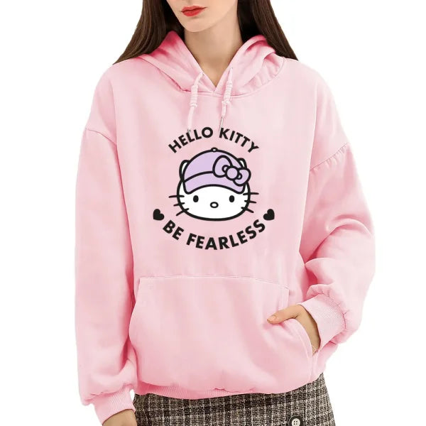 Funny Melanie Martinez Cartoon Cat Hoodie for Women and Men - Himpall