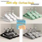 Premium Non-Marking Metal Clothes Hangers Heavy-Duty Space-Saving Wardrobe Organizer