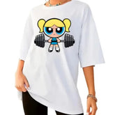 Women’s Performance Compression T-Shirt - High-Impact Gym & Streetwear Training Blouse - H8915-3-white / XXL