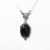 Gothic Blood Red Quartz Charm Necklace - YC4269-1 / 40cm
