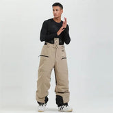 Gsou Outdoor Ski Pants – Waterproof Winter Snowboard Overalls Men & Women
