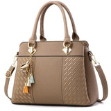 Gusure Luxury Women Crossbody Bag PU Leather Large Tote