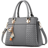 Gusure Luxury Women Crossbody Bag PU Leather Large Tote